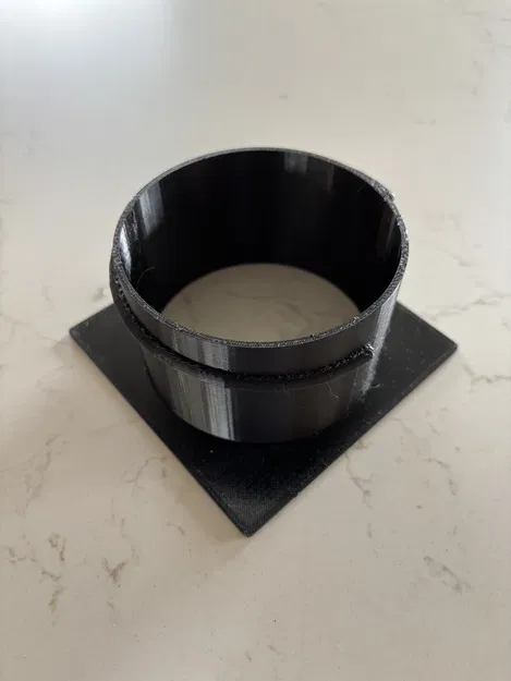 Khớp nối ống hút bụi gắn tường 100mm (Extraction tube wall coupling 100mm) - Image 3