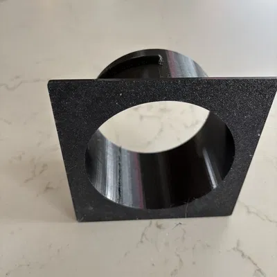 Khớp nối ống hút bụi gắn tường 100mm (Extraction tube wall coupling 100mm)