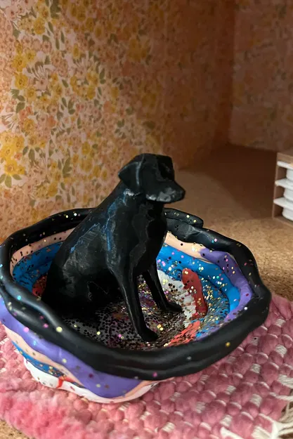 Chó Mô Hình Nhà Búp Bê 1:12 (Labrador & Shiba Inu) - Image 1