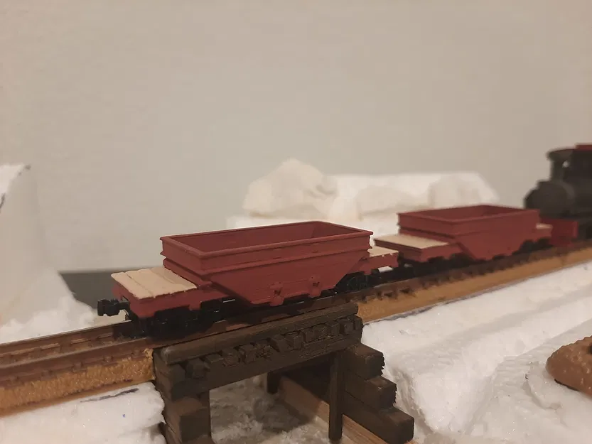 HOn30 Gilpin Ore Car – Mẫu toa quặng in FDM - Image 1