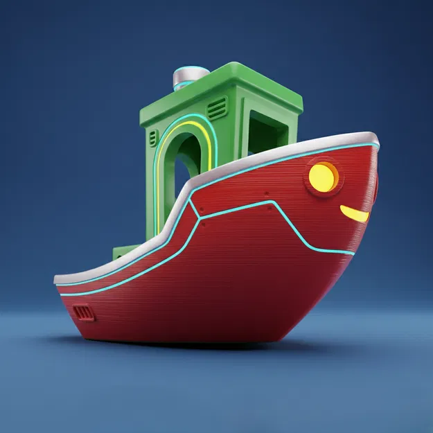 Future Benchy – Thuyền Benchmark Phong Cách Sci‑Fi In 3D - Image 1