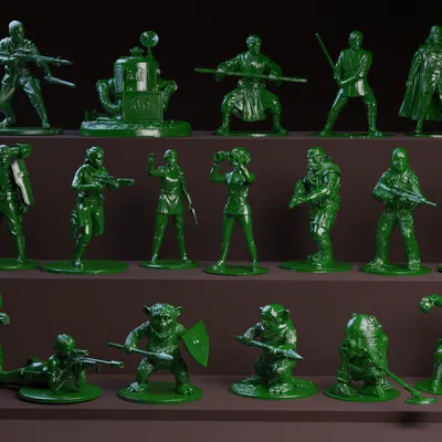 Star Wars Rebels: Lính Nhựa Xanh (Little Green Army) – Đồ Chơi