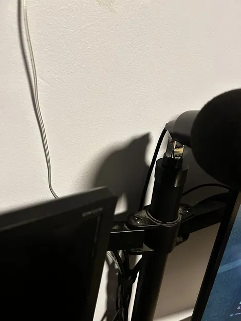 Giá Đỡ Micro Gắn Trên Chân Màn Hình (Monitor-Mounted Microphone Holder) - Image 1