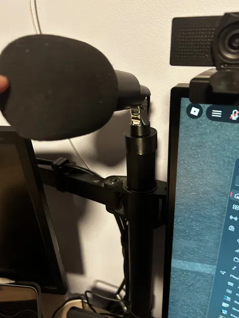 Giá Đỡ Micro Gắn Trên Chân Màn Hình (Monitor-Mounted Microphone Holder) - Image 2