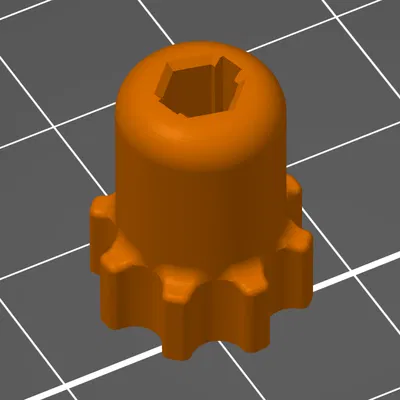 Tay cầm mini cho mũi bit 4mm wing-shank