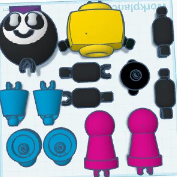 Meeple Action Figure – Mô hình nhân vật in 3D