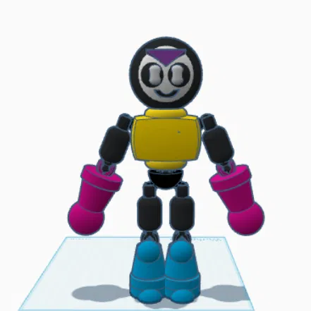 Meeple Action Figure – Mô hình nhân vật in 3D - Image 2