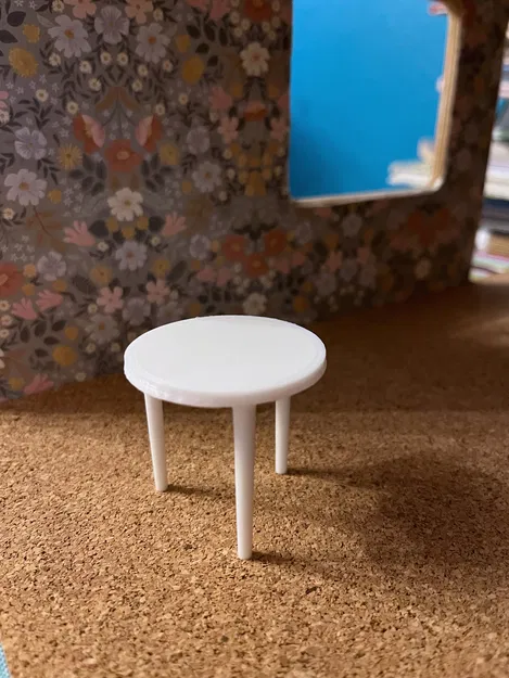 Mặt bàn phụ nhà búp bê tỉ lệ 1:12 - Image 2