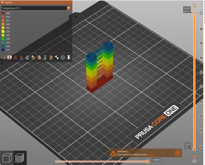 Petg260 của Potorale: thay đổi nhiệt độ theo chiều cao - Image 2