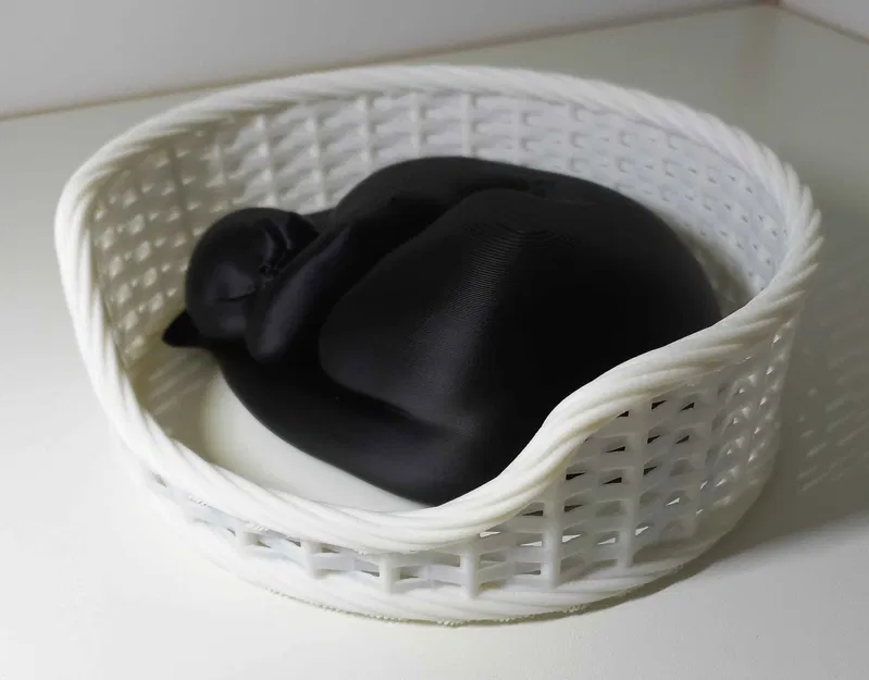 Giỏ Mèo Ngủ (Fusion 360 & không cần supports) - Image 2