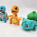 Flexi Squirtle – Squirtle flexi khớp cử động (print-in-place) - Thumbnail 7