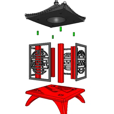 Đèn lồng Nhật Bản – Pagode Light