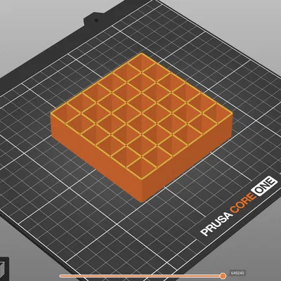 Giá giữ mũi Router Bits Holder 6x6 cho CNC