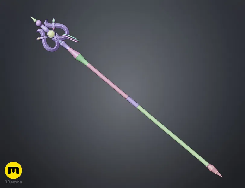 Trượng Priestess - Goblin Slayer (mẫu 3D in được) - Image 3