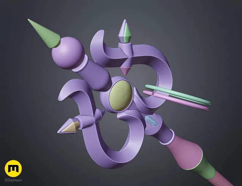 Trượng Priestess - Goblin Slayer (mẫu 3D in được) - Image 6