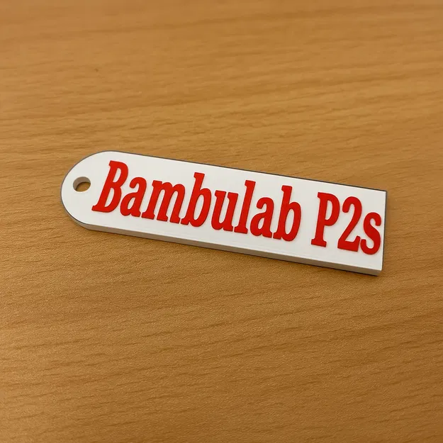 Móc khóa Bambulab p2s (Přívěšek Bambulab p2s) - Image 1
