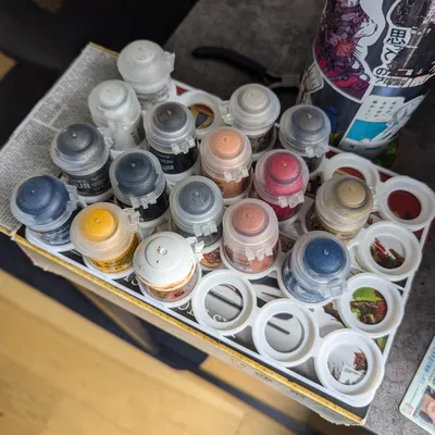 Khay đựng paint cho Warhammer Starter (vừa khít hộp)