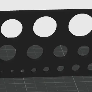 Khuôn vẽ vòng tròn (circle stencil)