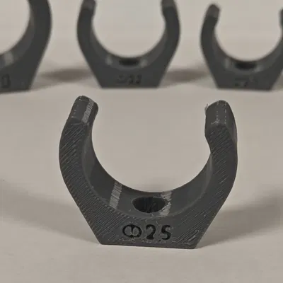 Kẹp ống/ống luồn nhỏ 16–28mm (M3) | Small Pipe & Tube Clips