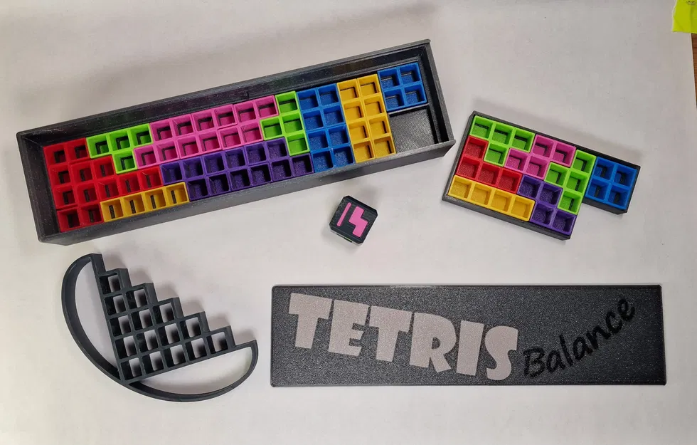 Tetris Cân Bằng trong Hộp Du Lịch Cỡ Nhỏ - Image 1