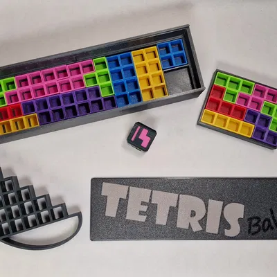 Tetris Cân Bằng trong Hộp Du Lịch Cỡ Nhỏ