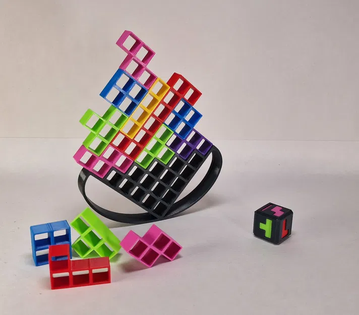 Tetris Cân Bằng trong Hộp Du Lịch Cỡ Nhỏ - Image 2