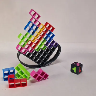 Tetris Cân Bằng trong Hộp Du Lịch Cỡ Nhỏ