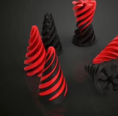 Cone Fidget Spiral Spinner – Spinner xoắn ốc dạng cone - Image 1