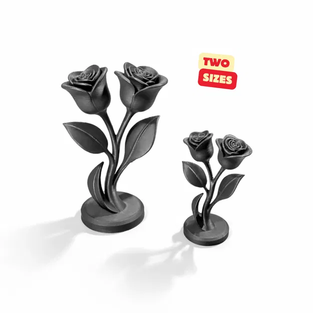 Tượng Đôi Hoa Hồng – Decor Nhà Hiện Đại | Gợi Ý Quà Valentine & Ngày Của Mẹ - Image 2