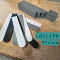 Que khuấy (lollipop sticks) & French Cleat Holder - Thumbnail 1