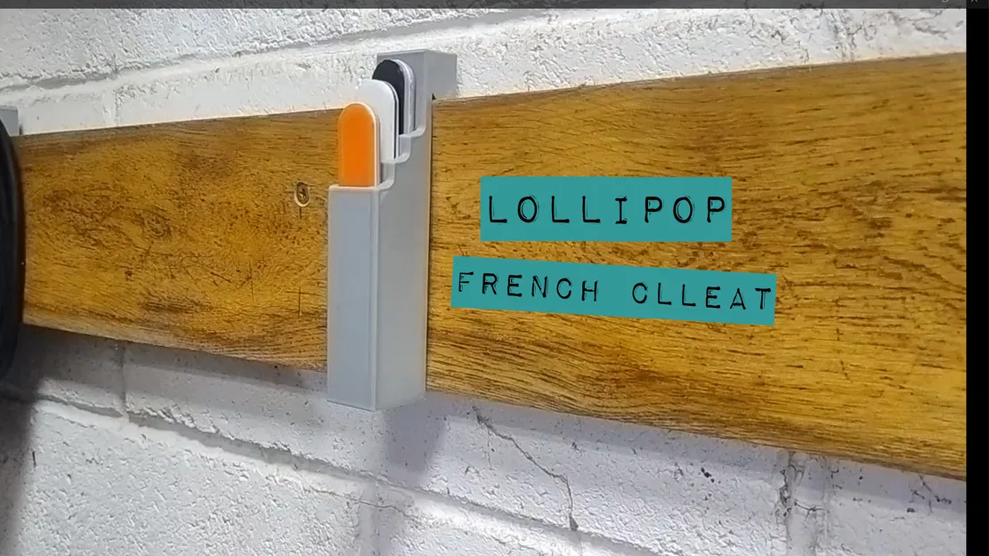 Que khuấy (lollipop sticks) & French Cleat Holder - Image 2