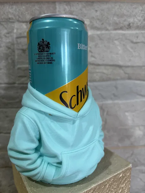 Giá đỡ áo hoodie cho lon (Can hoodie holder) - Image 1