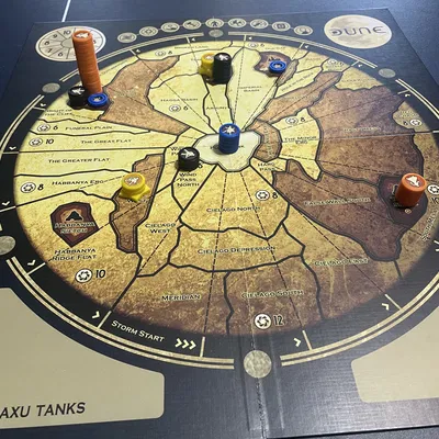 Token quân xếp chồng cho Dune 2019 (Gale Force 9 Edition)