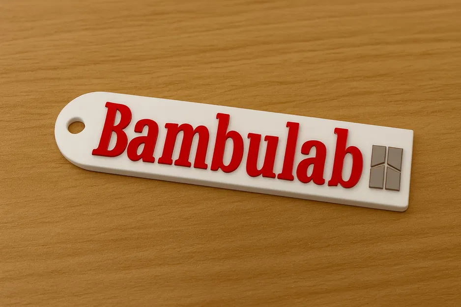 Móc khóa Bambu Lab + logo - Image 1