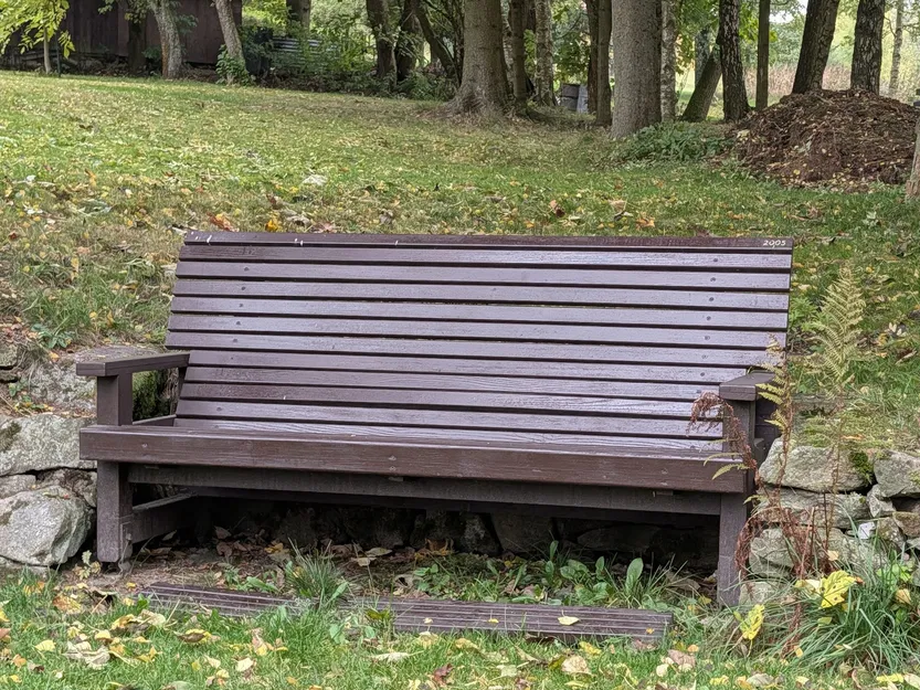 Băng ghế sân vườn thật tỉ lệ 1:10 - Image 5