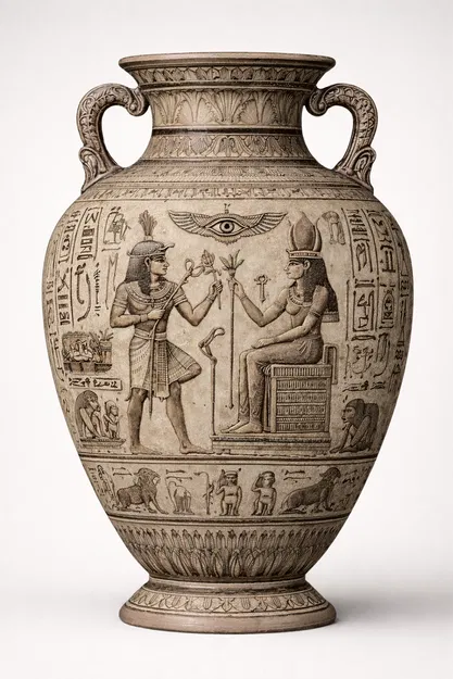 Bình hoa Ai Cập (Egyptian Vase) - Image 1