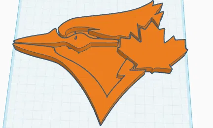 Blue jays (single color) – Logo Blue Jays 1 màu - Image 1