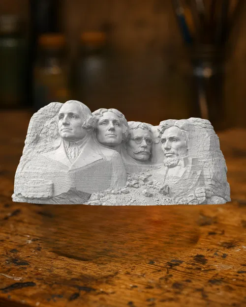 Tượng Điêu Khắc Mount Rushmore — Tượng Đài Biểu Tượng Nước Mỹ - Image 1