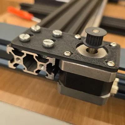 Giá đỡ phẳng cho động cơ bước Nema 17 (NEMA17 stepper motor flat mount)