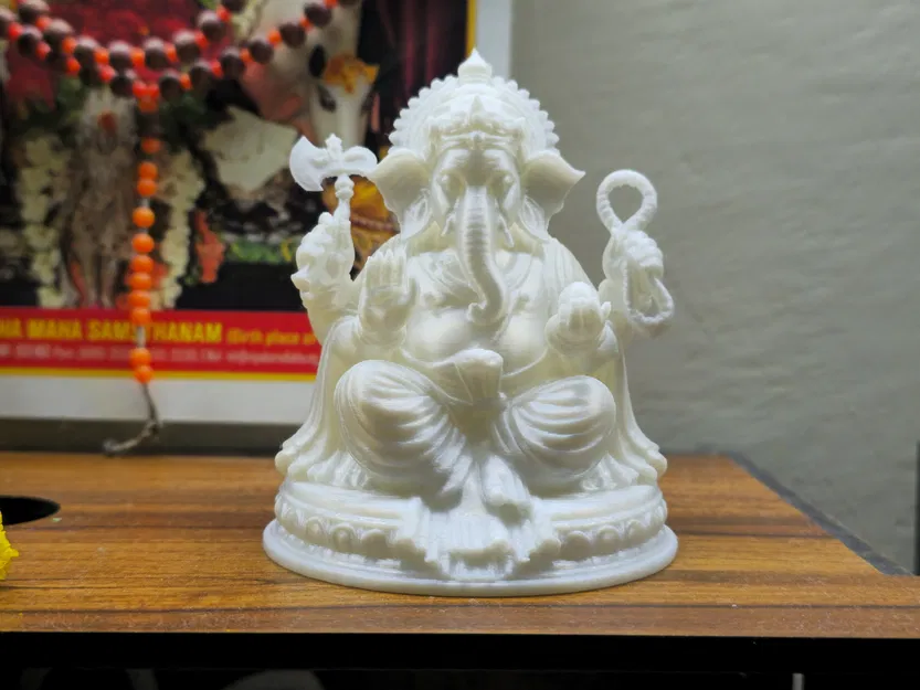 Dakshinabhimukhi Ganesha – Thần Ganesha vòi cong sang phải - Image 1