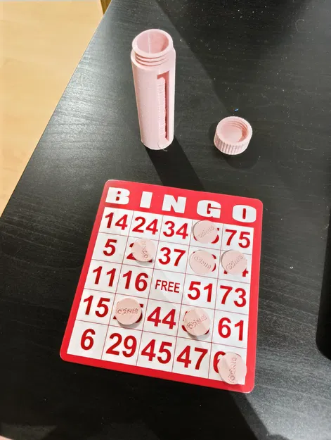 Ống đựng chip Bingo (Bingo Chip Holder) - Image 2