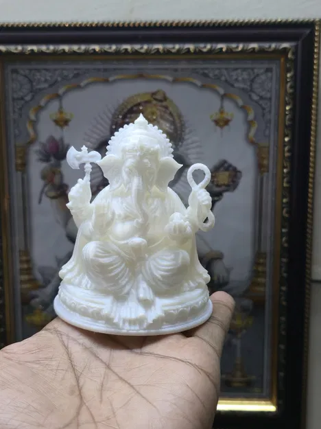 Dakshinabhimukhi Ganesha – Thần Ganesha vòi cong sang phải - Image 6