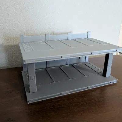 Garage trưng bày xe Hot Wheels 1/64 dạng modular