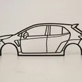 Tranh treo tường Toyota GR Corolla - Thumbnail 1