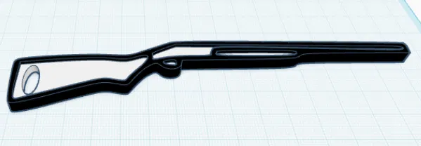 Móc khóa Cool Gun - Image 1