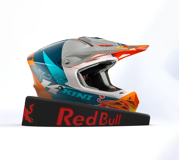 Giá đỡ nón Motocross Red Bull - Image 4