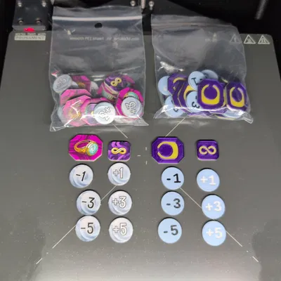 Token cho boardgame Duel for Cardia