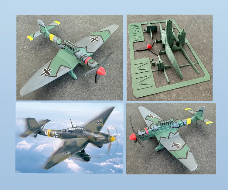 Thẻ kit Stuka Ju-87 B2 (kit card) - Image 1