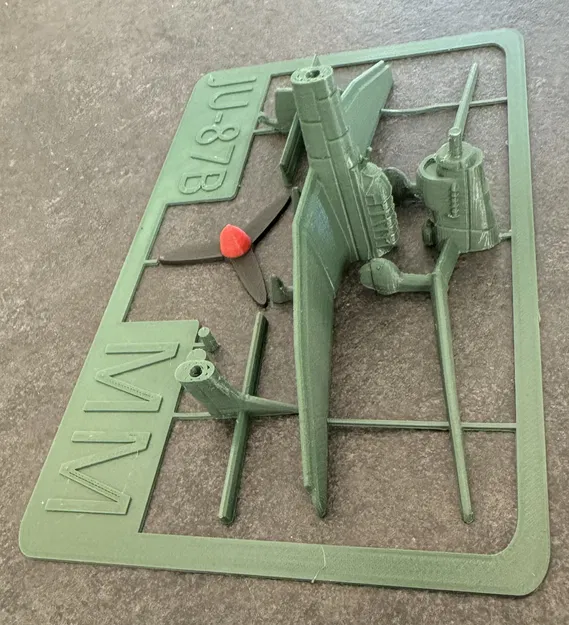 Thẻ kit Stuka Ju-87 B2 (kit card) - Image 2