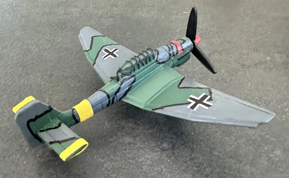 Thẻ kit Stuka Ju-87 B2 (kit card) - Image 17